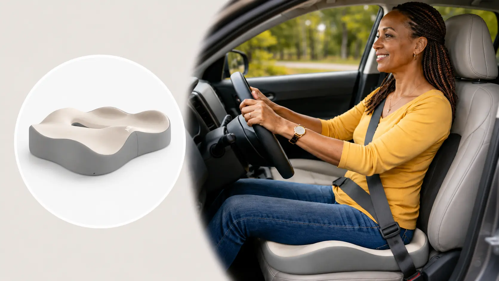 Orthopaedic Driving Cushion